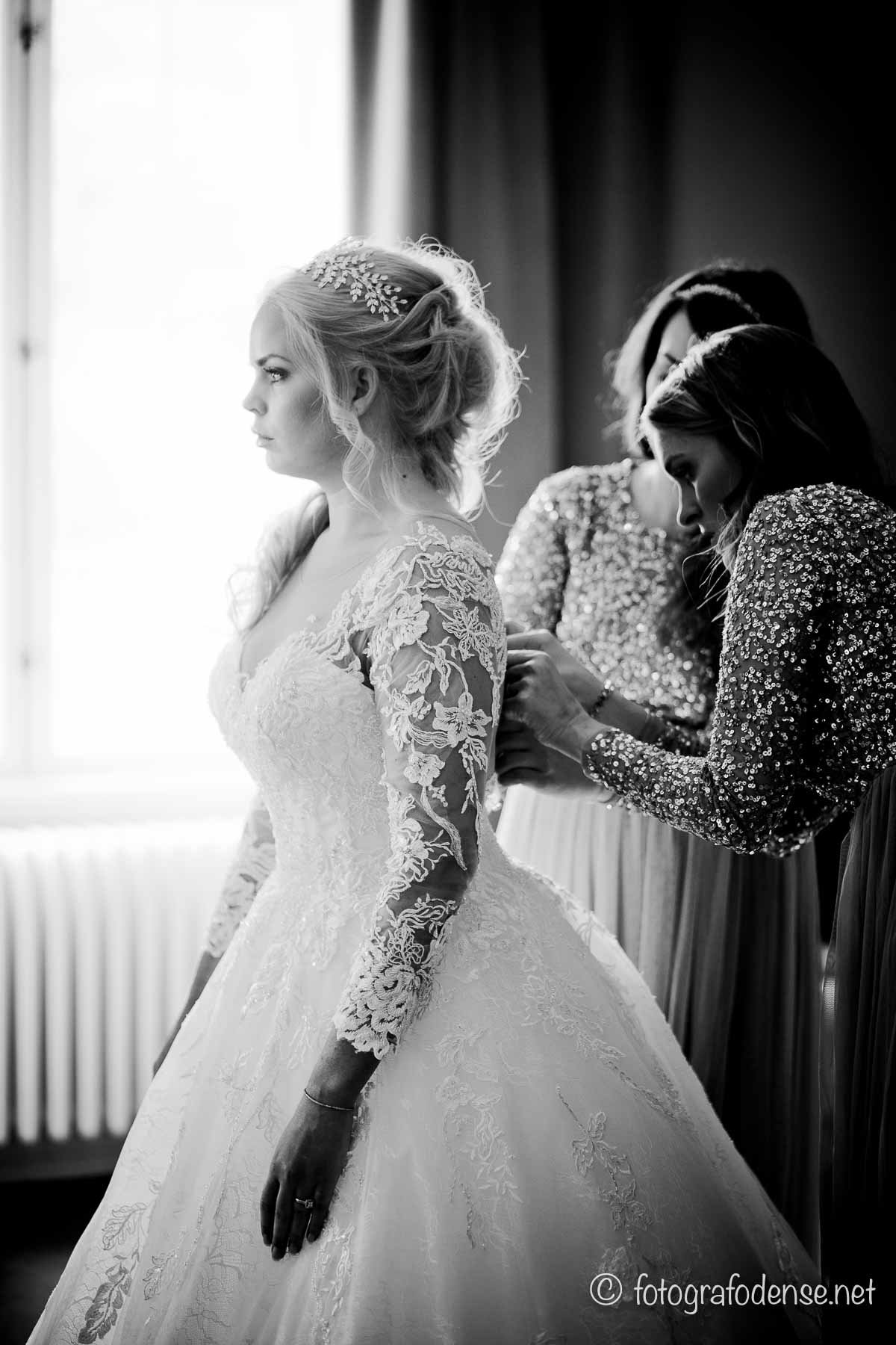 Holckenhavn Castle - Bryllupsfotograf